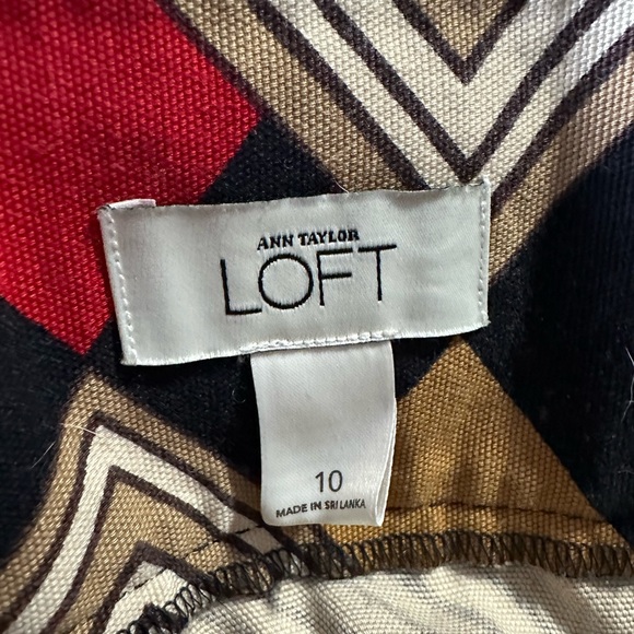 Fun block print mini skirt - Picture 2 of 4